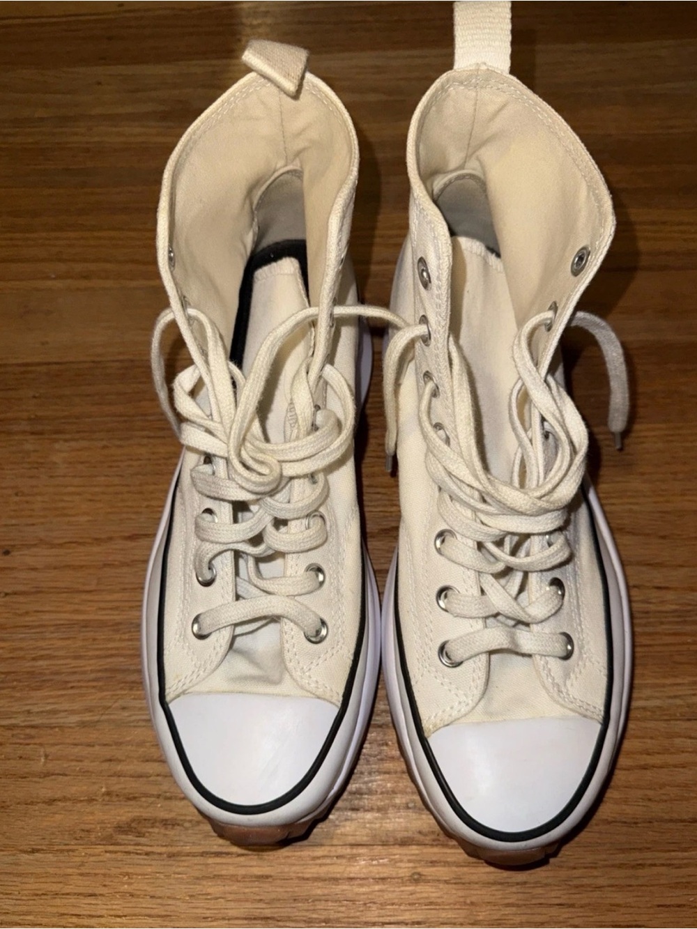 Converse Chuck Taylor All-Star High-Top Sneakers in Off-White